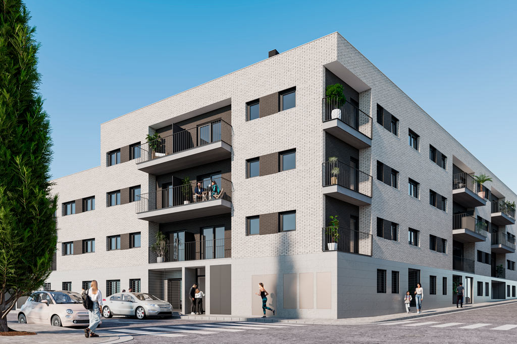 Obra nova Sabadell Bonavista façana