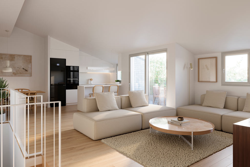 Obra nova Sabadell Bonavista interior cuina menjador