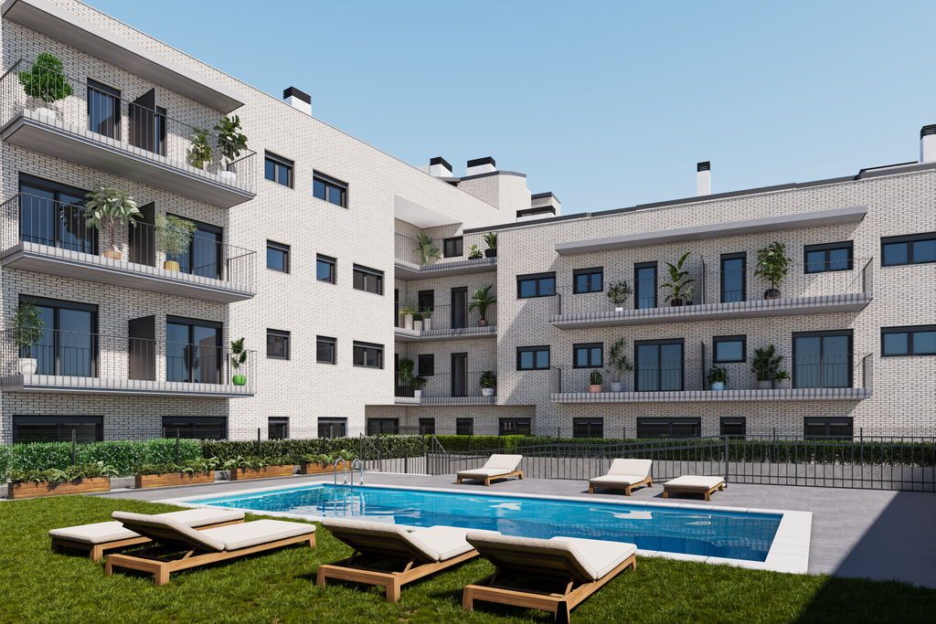 Obra-nueva-Sabadell-Bonavista-zona-comunitaria-piscina
